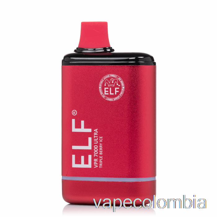 Vape Recargable Elf Vpr 7000 Ultra Desechable Triple Berry Ice